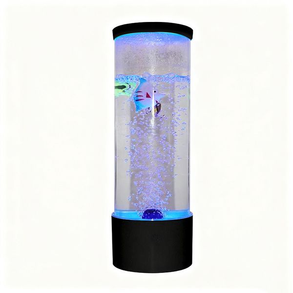 Bubble Fish Lamp Atmosphere Light 16 Colors Aquarium Liquid Night Lights