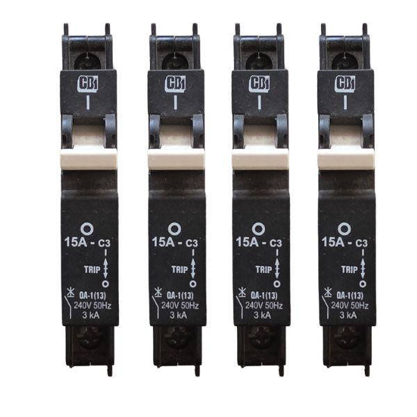CBI 15A C3 Samite Circuit Breaker 4 Pack
