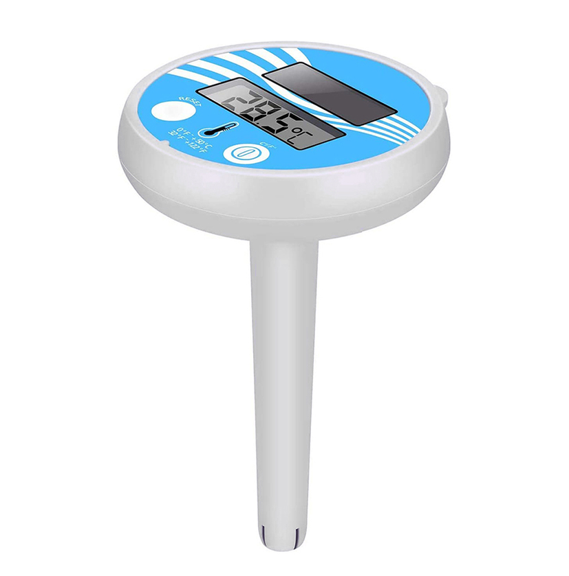 Metoluar Pool Thermometer Solar Remote Digital Outdoor Floating  Thermometers for Swimming Pool
