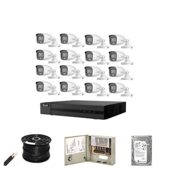 Hilook 16 Channel 1080p ColorVu Complete Kit