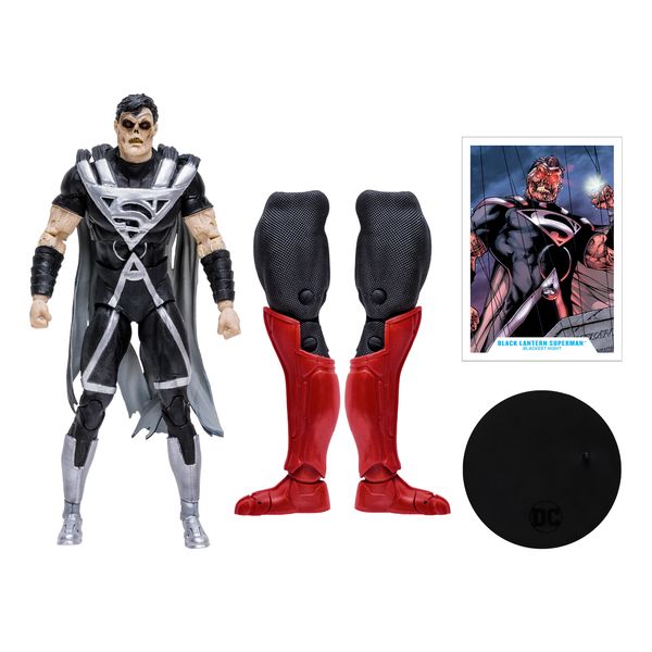 DC Multiverse WV8 Blackest Night Superman 7-inch Figure