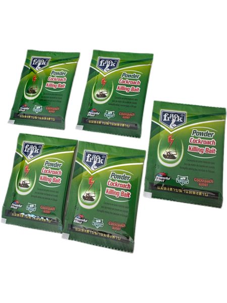 Powder Cockroach Killing Bait 5 Pieces