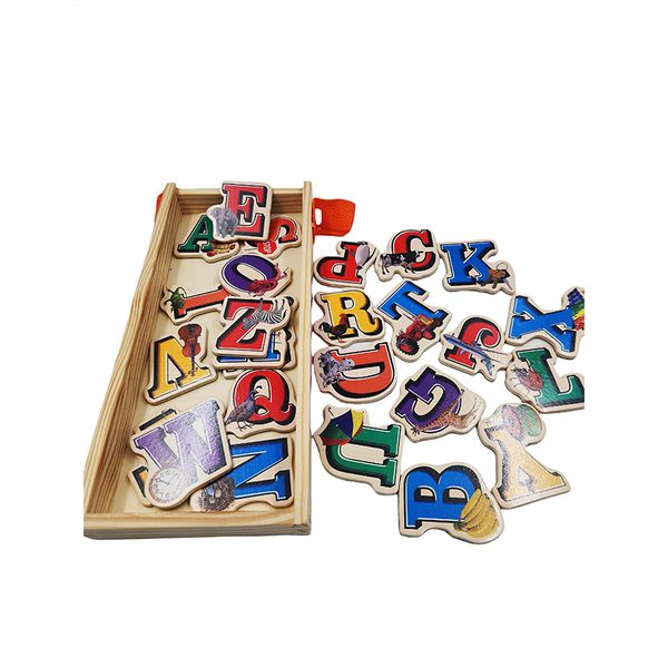 Alphabet ABC Fridge Magnet For Educational Learning Toys Set