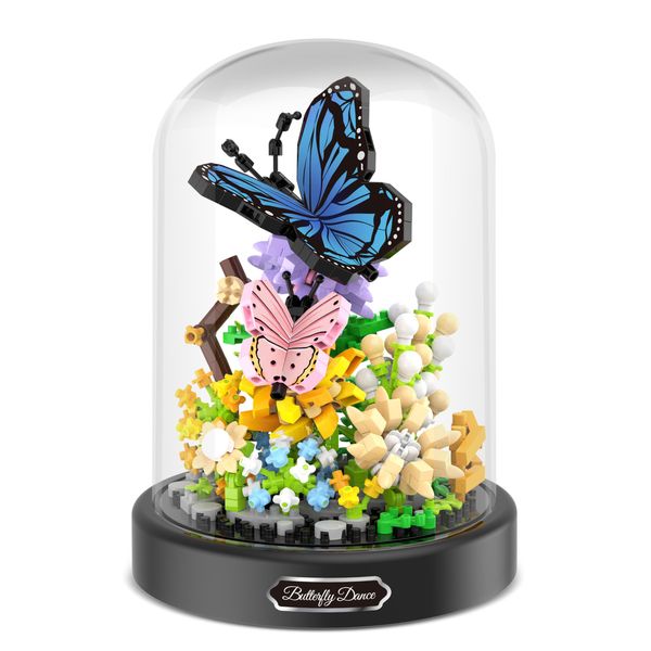 Mini Bricks Building Blocks Sets, Flower Bouquet Building Kit - 524 Piece