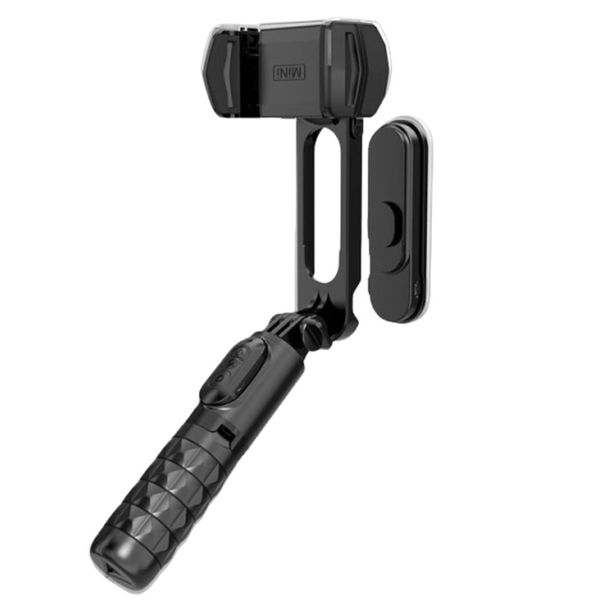 Gimbal Stabilizer Selfie Stick Tripod 360 Rotation with Fill Light