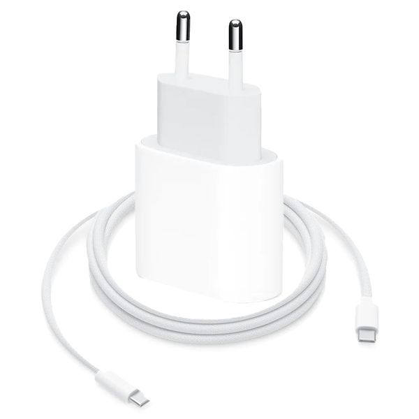 35W Universal USB-C Fast Charge Power Charger Adapter &amp; USB-C to C Cable 1m