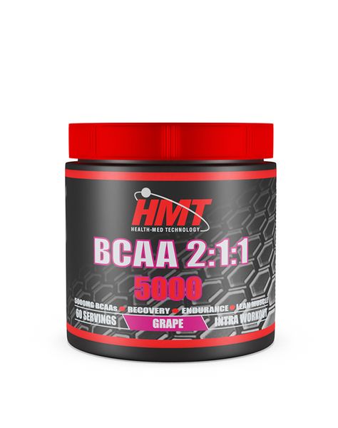 HMT BCAA 2:1:1 (Vegan Friendly) 60 Servings - Grape