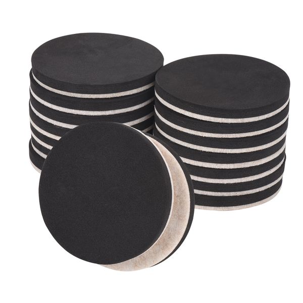Maisonware - 9cm Furniture Sliders Floor Protectors - 16-Piece Set