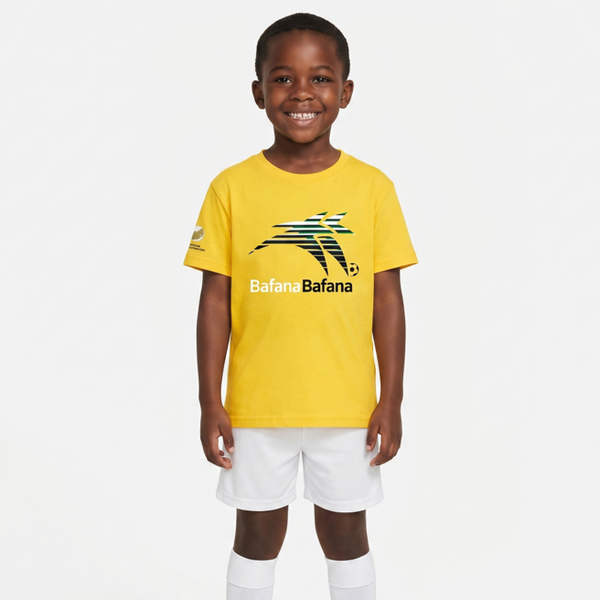 Bafana Bafana Kids' Short Sleeve Graphic Tee - Yellow
