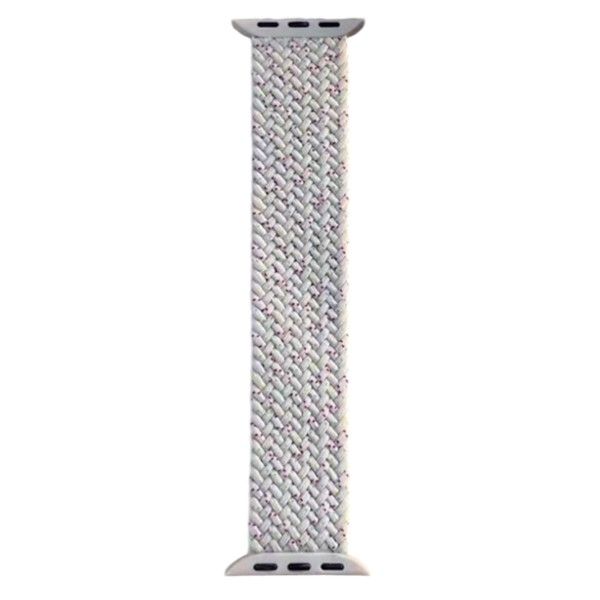 Luxury Woven Stretchable Smartwatch Band - Cream White - 38/40/41mm