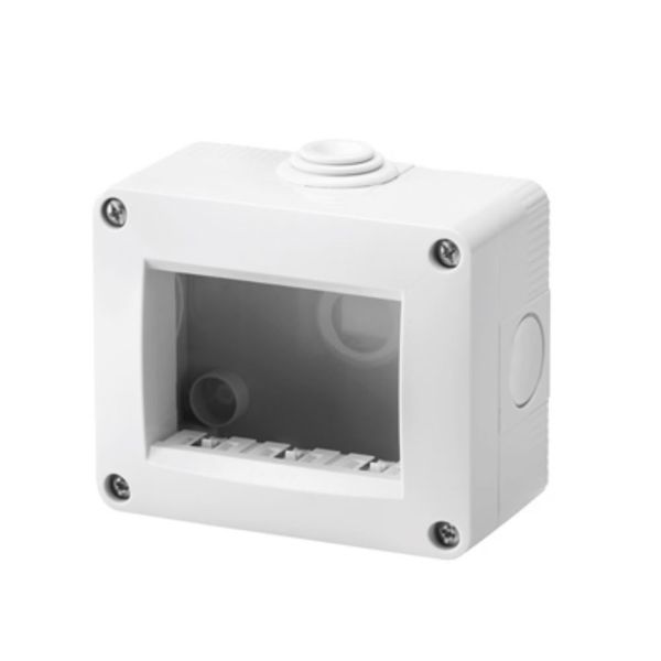 Gewiss - 3 Gang Horizontal Enclosure IP40