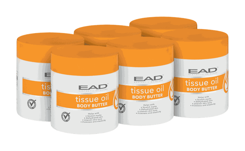 EAD Tissue Oil Body Butter, 500ml, 6 Pack