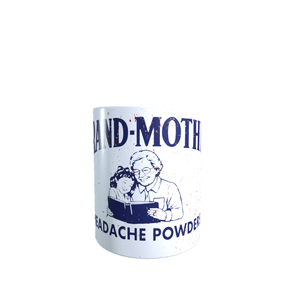 Grandmother Headache Powders - Vintage-Style Funny Mug