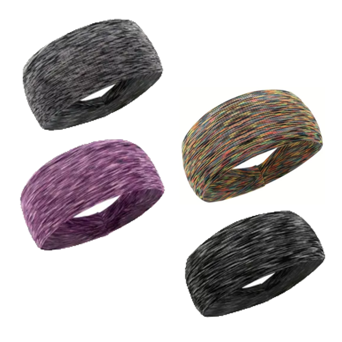 4 Pieces Headband / Sweatband Fitness Running Fashion Stretchable - CL10