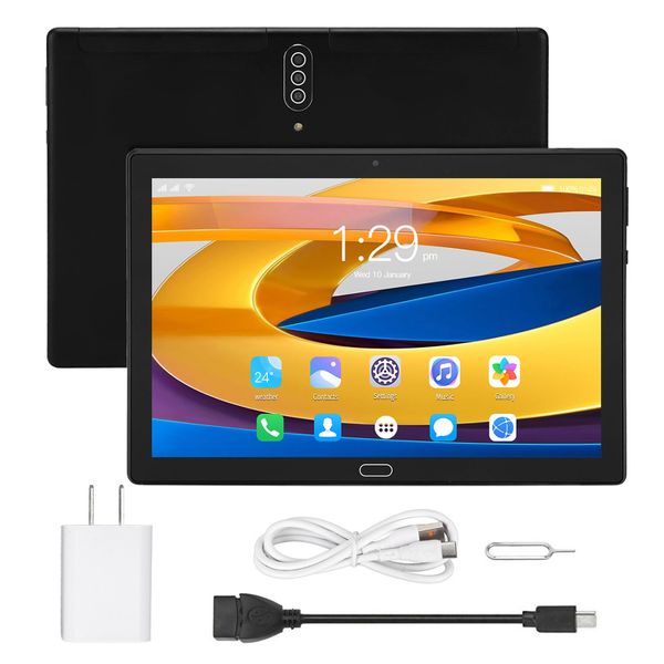 10.1" Tablet Home 6gb 4g 6000mah Black