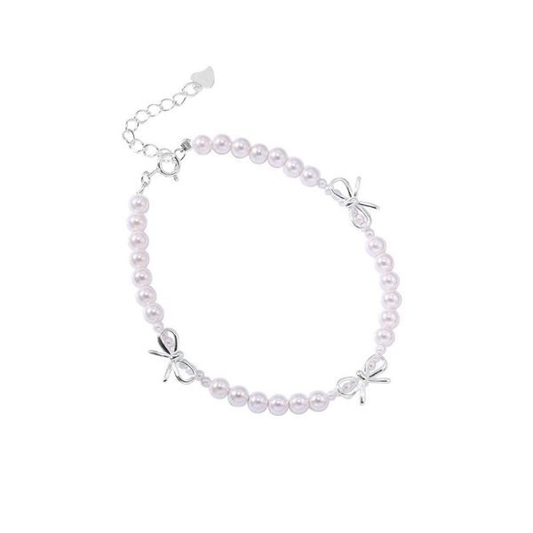 Bow Pearl Bracelet