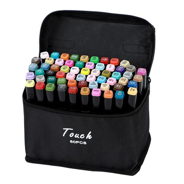 60psc Artistic Double Sided Markers