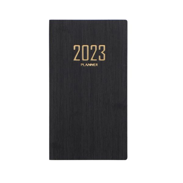 Black 2023 A6 Notepad 60 Sheets 120 Pages