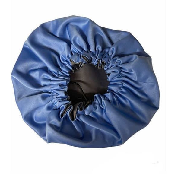 Reversible Double Layer Satin Bonnet