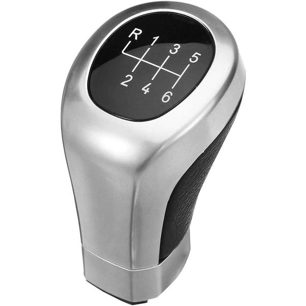 6 Speed Gear Shift Knob Lever Shifter Knob Gearstick for BMW