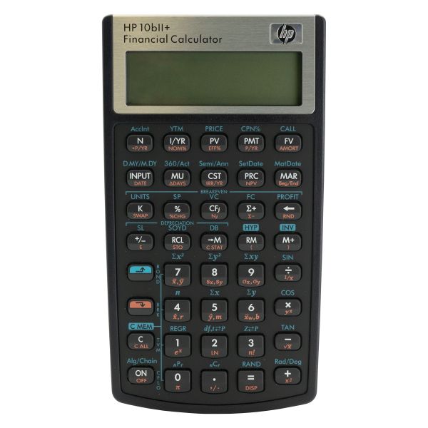 HP 10Bii+ Financial Calculator