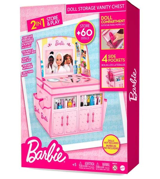 Barbie Vanity Chest Storage