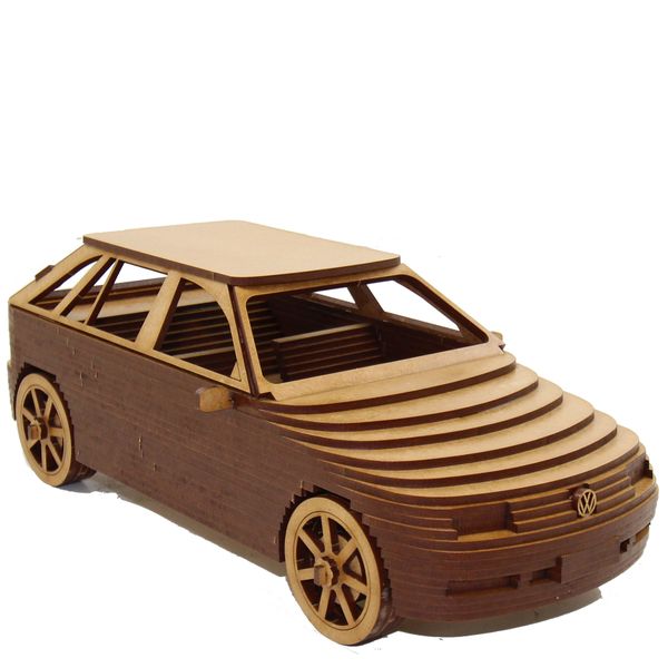 Wow We - 3D Wooden Model | 3D Puzzle | VW Polo