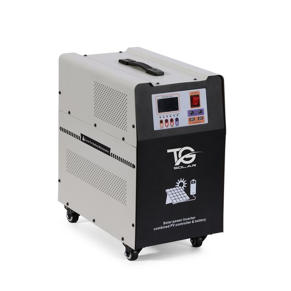 TG Solar All in One Power Trolley - 1kva/1000w with 1x100ah Battery