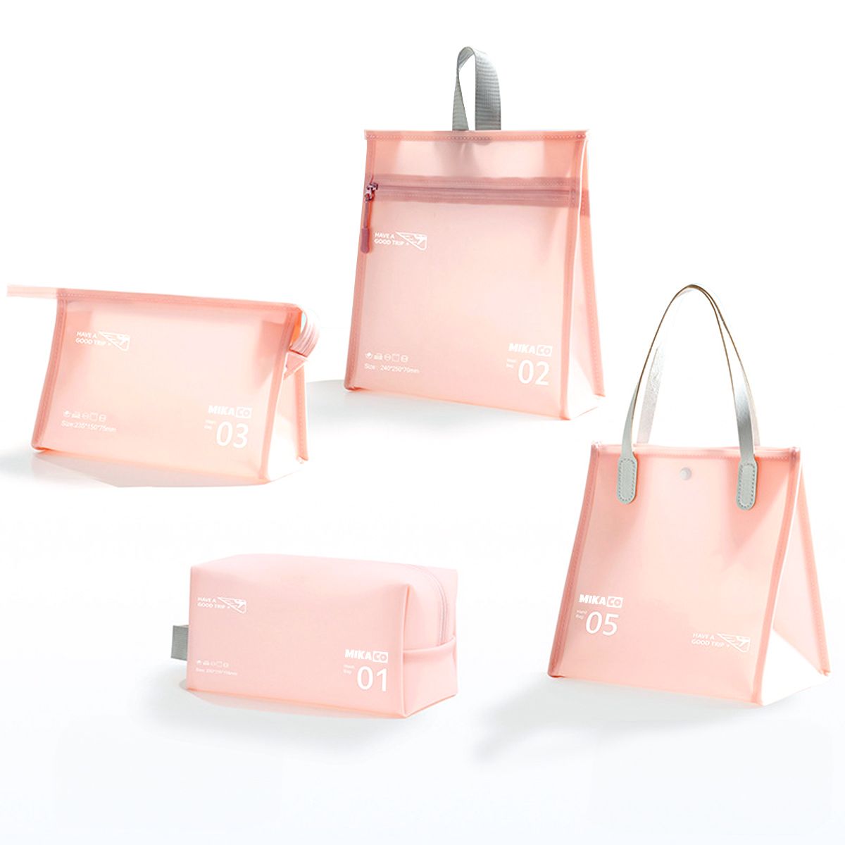 Waterproof Toiletry Bag Set of 4