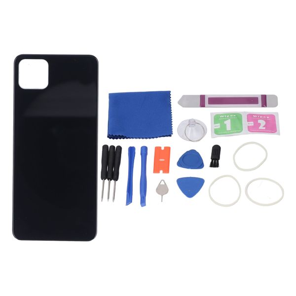 Pixel 4XL Back Glass Black w/Tools