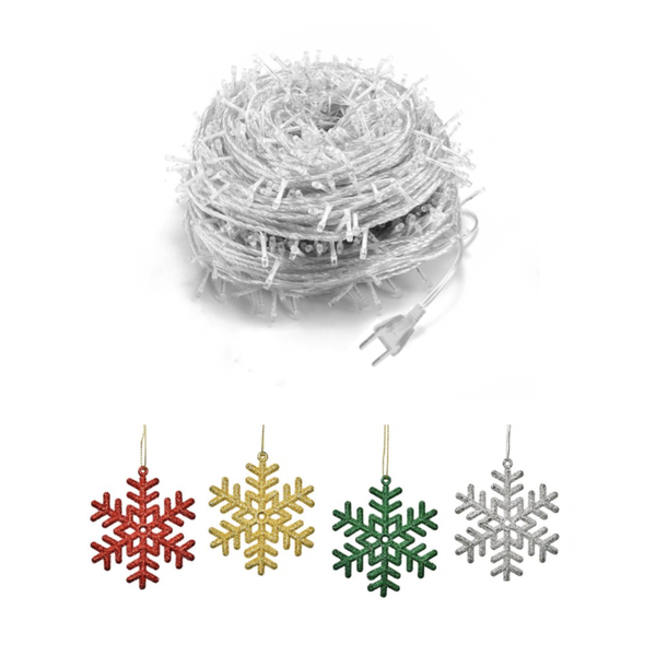 9m LED Fairy Lights &amp; Christmas Decorations