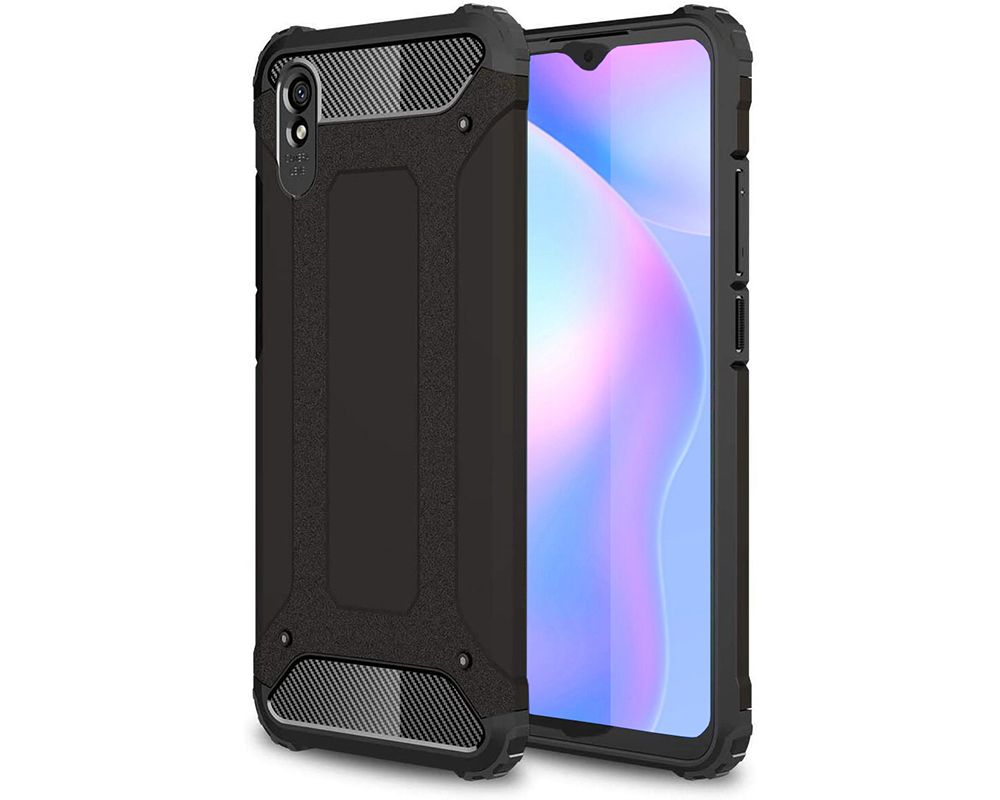 Hybrid Shockproof Protective Case For Xiaomi Redmi 9a Black Xiaomi Redmi 9a Buy Online In 6136