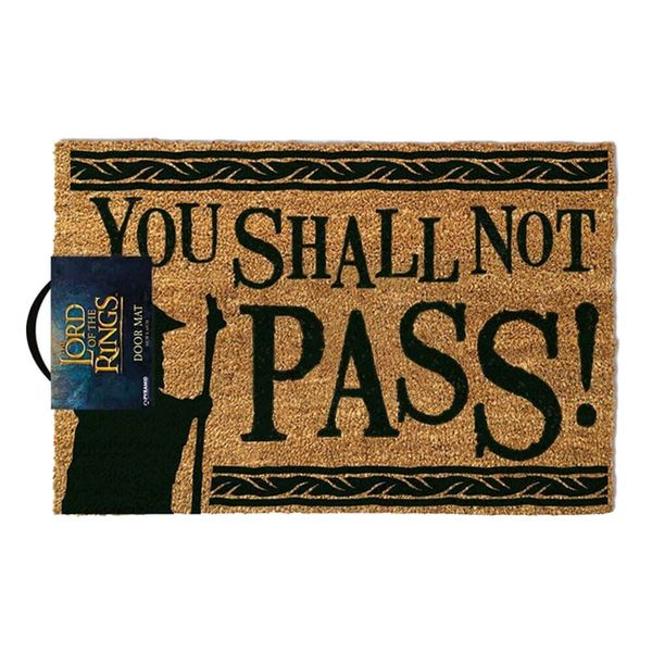 The Lord Of The Rings - You Shall Not Pass - Doormat