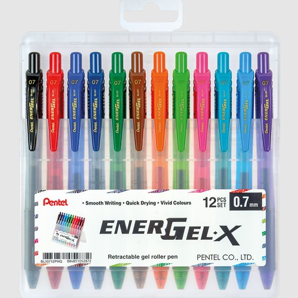 Pentel EngerGelX 0.7mm Pack of 12