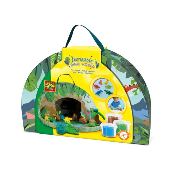 SES Creative Jurassic Dino World - Play Suitcase