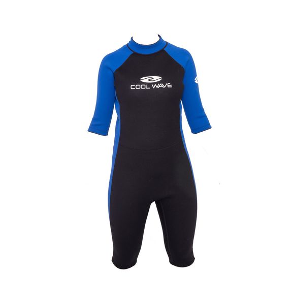 Coolwave Children's Shorty Wetsuit - Blue/Black