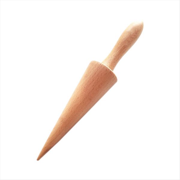 Ice Cream Waffle Cone Roller, Strong and Smooth Cone Roller, Wooden Pizzell