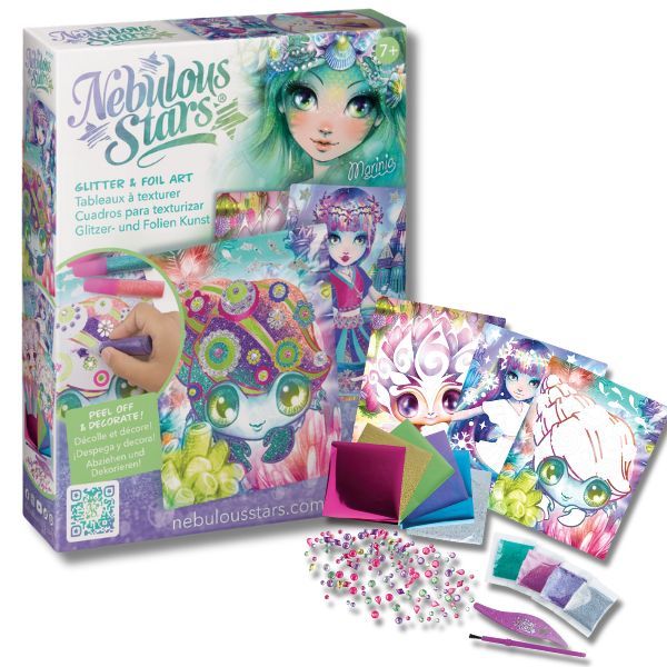 Nebulous Stars Marinia Glitter &amp; Foil Art DIY Kit