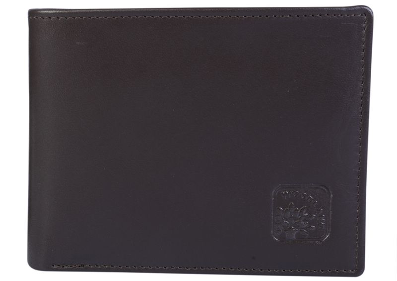 Woodland Men's Leather Wallet with Coin Pouch W534008