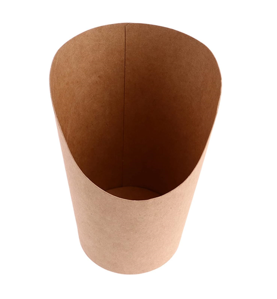 20x French Fries Holder 0.35L Disposable Paper French Fry Cups