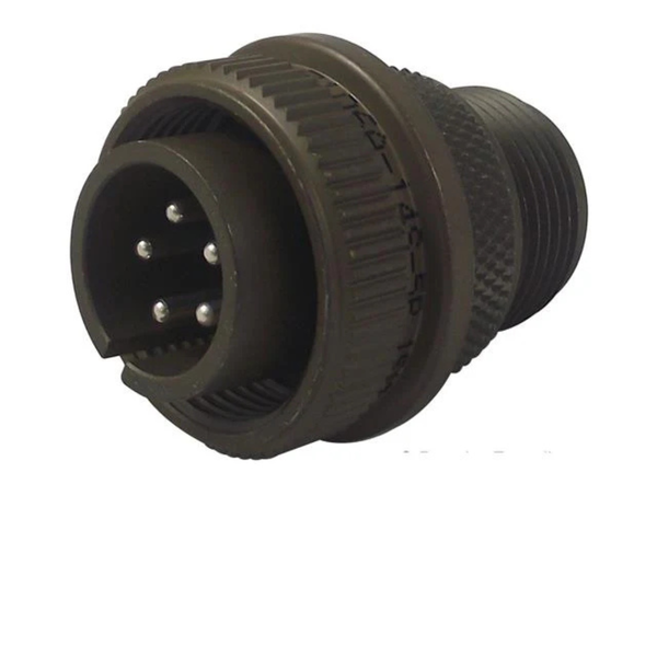XY3106A-14S-5P MIL-5015 Cable Plug 5-Pin 13A with Screw Lock