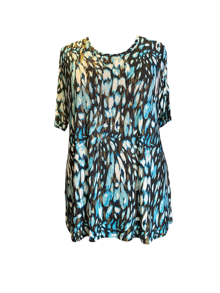 Plus Size Foil Bon Bon Top