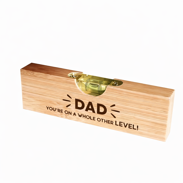 Father's Day Dad Gift Wooden Level Tool Bottle Opener COMBO