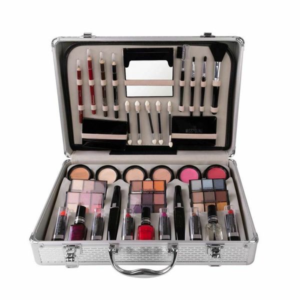 Professional Complete Makeup Palette Set - Silver