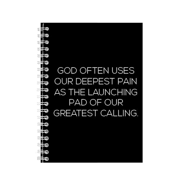 Calling A5 Notebook Spiral Lined Motivational Sayings Graphic Notepad 159