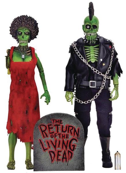 The Return of the Living Dead: Trash and Suicide - 8-Inch Figures
