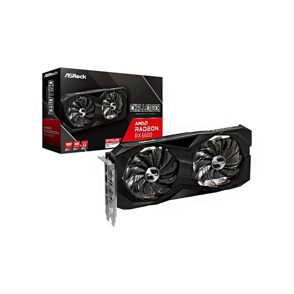 ASROCK Radeon RX 6600 Challenger 8GB D