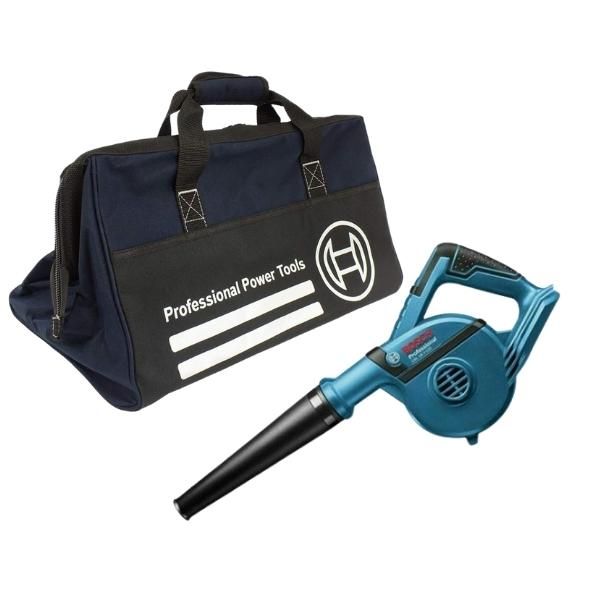 Bosch - Cordless Blower GBL 18V-120 - (18V) and Heavy Duty Tool Bag