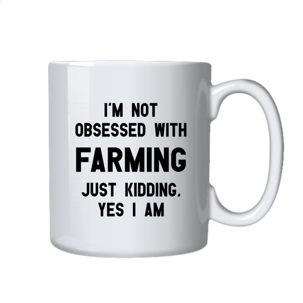 Farming Coffee Mug - Best Farmers Gift For a Birthday or Christmas