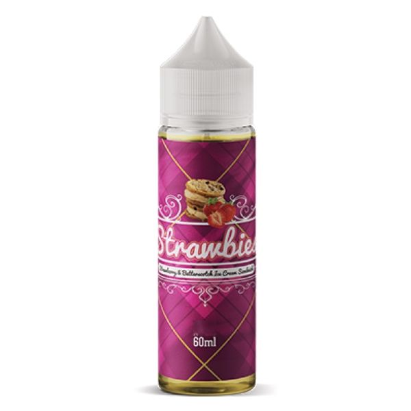 Strawbies Strawberry Ice Cream 3mg 60ml Vape Liquid
